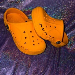 Toddler Baya Crocs Orange Sorbet